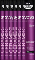 Syoss Hairspray Ceramide Voordeelverpakking 6x400ml