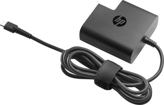 HP 65W USB-C Power Adapter - Black
