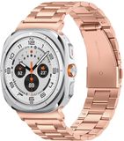 Selected by GSMpunt.nl SBG RVS Schakel Bandje Geschikt voor Samsung Galaxy Watch Ultra / 2 - Roestvrij Staal Horlogebandje Rosé Goud