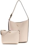 GUESS Meridian II Bucket Bag Ivory crème