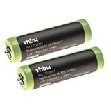 VHBW 2 x accu compatibel met Braun Series3 5795, 5796 scheerapparaat tondeuse (1800 mAh, 1,2 V, NiMH)