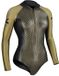 C4 Freediving Aurea 2 mm shorty dames geel S