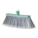 Vigar bezem, turquoise, grijs, maat M