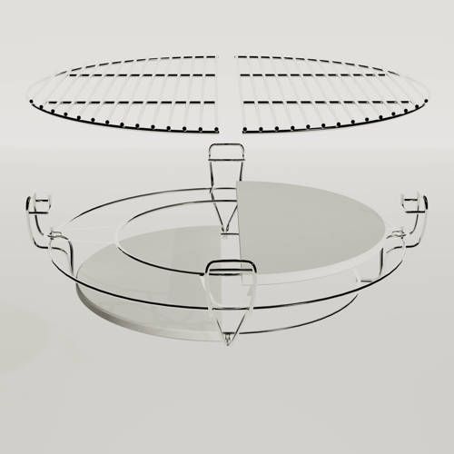 Van Speijk Kamado verdeelsysteem Compact - 8719542649890