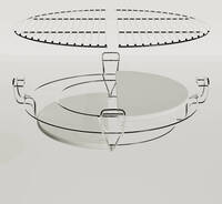 Van Speijk Kamado verdeelsysteem Compact - 8719542649890