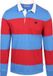 McGregor Rugby shirt rayé bleu rouge - Taille XXL - Hommes