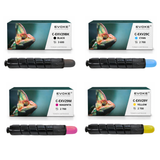 Evoke Compatibele Toner voor Canon C-Exv29 Cexv29 4X Cmyk: Zwart, Cyaan, Magenta, Geel 117000 Pagina's Imagerunner Advance C5030 C5030I C5035 C5035I C5235I C5240I