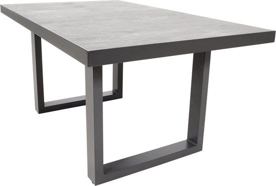 Buitengewoon Boet Prato Negro Lounge Tuintafel - 140x85 cm