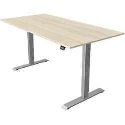 Kerkmann Zit-sta-bureau Move 1 Esdoorn Zilver