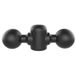 RAM Mounts RAM-217-3U montagekit Zwart Aluminium