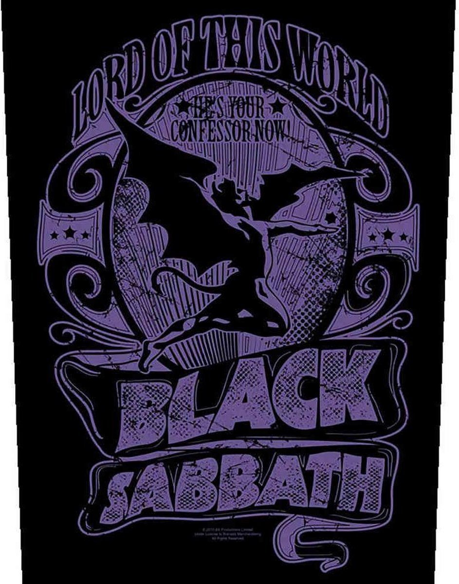 Black Sabbath Lord of This World Backpatch