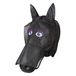 PFIFF 101013 Vliegenmasker, gezichtsmasker met motief voor paarden, vliegenbescherming