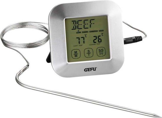 Gefu Digitale Thermometer Punto - Zilver