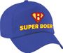 Bellatio Decorations Super boer pet blauw Achterhoek festival cap voor volwassenen