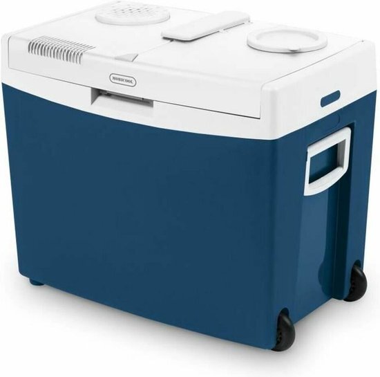 Mobicool MT35W - Draagbare elektrische Koelbox, 34 Liter, 12/24 Volt DC en 100-240 V AC, Mini koelkast voor auto, vrachtwagen, boot en stopcontact