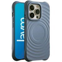 JAYM - Achterzijde behuizing voor mobiele telefoon - geschikt voor MagSafe - thermoplastic polyurethaan (TPU) - denimblauw - voor Apple iPhone 16