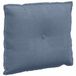 vidaXL Coussin de dossier Bleu 60 x 50 cm Tissu velours côtelé