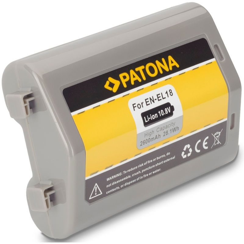 Patona Nikon EN-EL18 accu - 4260284325213