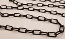 Dulimex Sierketting lang, 2,2mm, staal zwart (per meter)
