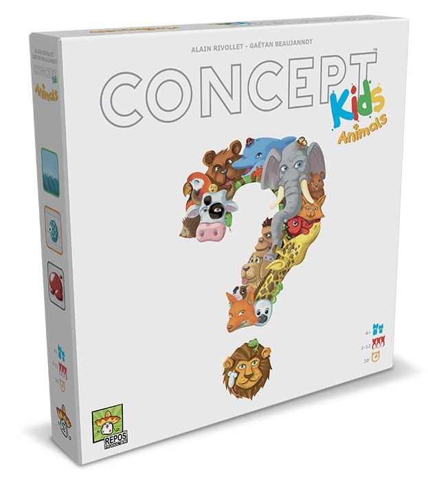 Asmodee Concept Kids Animali