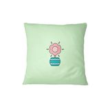 Bona Basics Decoratieve Kussenhoes Licht Groen 45x45 cm