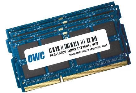OWC 16GB DDR3 1333MHz SO-DIMM Geheugenmodule voor Notebook - OWC1333DDR3S16S