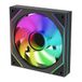 Xilence XPF120U.ARGB 120 mm PWM ARGB gamingbehuizing, ventilator, pc-ventilator met infinity-spiegel, hydro-bearing, geruisloos, trillingsarme werking tot 27 dB (A), hoge luchtdoorvoer, tot 550 mm