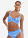 Triumph Red Label Mix & Match Summer Bügel-Bikini-Top Gestreept Blauw/Wit 46xF