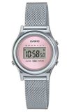 Casio Casio Collection Vintage LA700WEM-4AEF Horloge - Staal - Zilverkleurig - Ø 26 mm