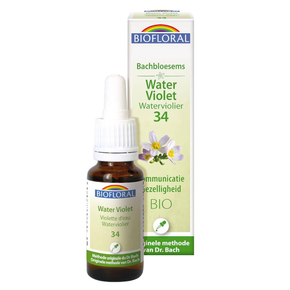 Pranarom International Biofloral Bachbloesems 34 Waterviolier Bio 20 ml
