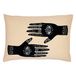 furn. Ashram Hands Kussenhoes, Blush, 35 x 50cm