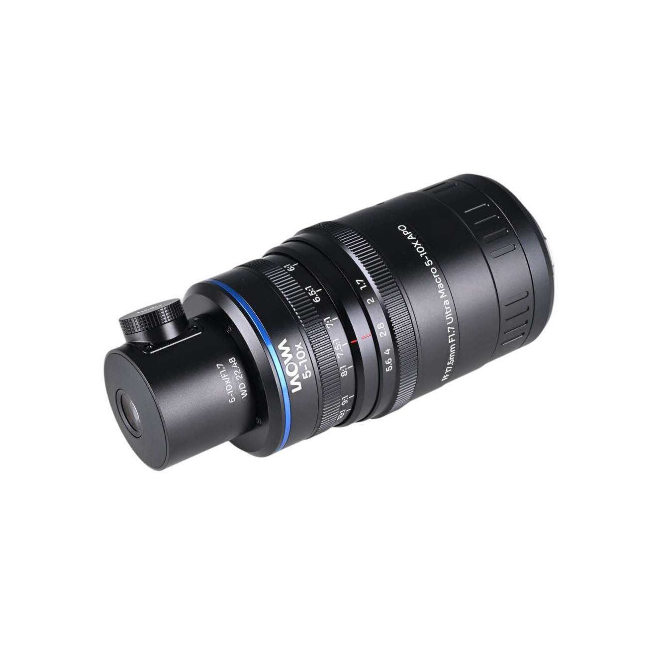 Laowa Aksen 17.5mm f/1.7 5-10x Ultra Macro APO (Coax Illum) L-mount objectief