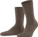FALKE Walkie Light unie wol functioneel materiaal sok Unisexe bruin - maat 37-38