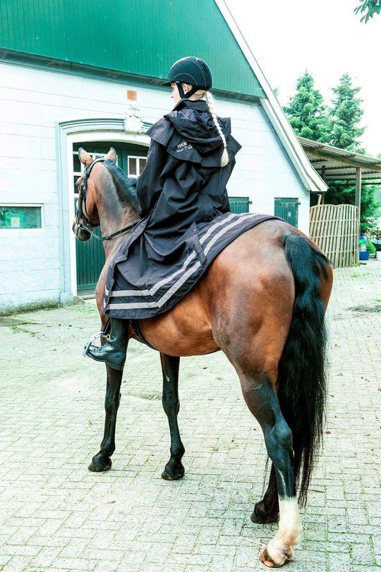 HKM Rain coat -Seattle- donkerblauw XL voor dames