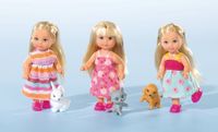 Simba Evi Love Pet Friends Evi met haar puppy 12 cm