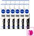 Nivea 12 x Noir & Blanc Invisible Douceur Soie Déodorant Spray - 150 ml