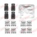 Quick Brake Kit D'Accessoires, Plaquette De Frein À Disque 109-0184 Opel