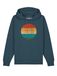 Watapparel Sweatshirt 'Retro Sunset Ocean' petrol / gemengde kleuren