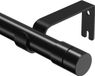Ibenzoa® Verstelbare metalen gordijnstang voor ramen, 81-361 cm, met stevige houders voor verschillende ruimtes