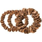 Slip Pure Silk Back To Basics Assorted Scrunchies Copper Élastique pour cheveux
