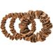 Slip Pure Silk Back To Basics Assorted Scrunchies Copper Élastique pour cheveux