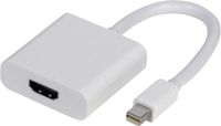 Vivanco VVITDISPLHDMIW Mini DisplayPort naar HDMI Adapter Blanc 0,1m