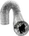 Weckx Folieslang aluminium diameter 100mm x 10 meter