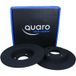 Quaro Lot De 2 Disques De Frein Qd3559hc Abarth 0060576335 0060800345 05154238aa