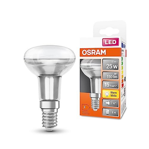 OSRAM LED STAR R50 E14 Reflector LED Bulb - 25W Equivalent - 6 Pack