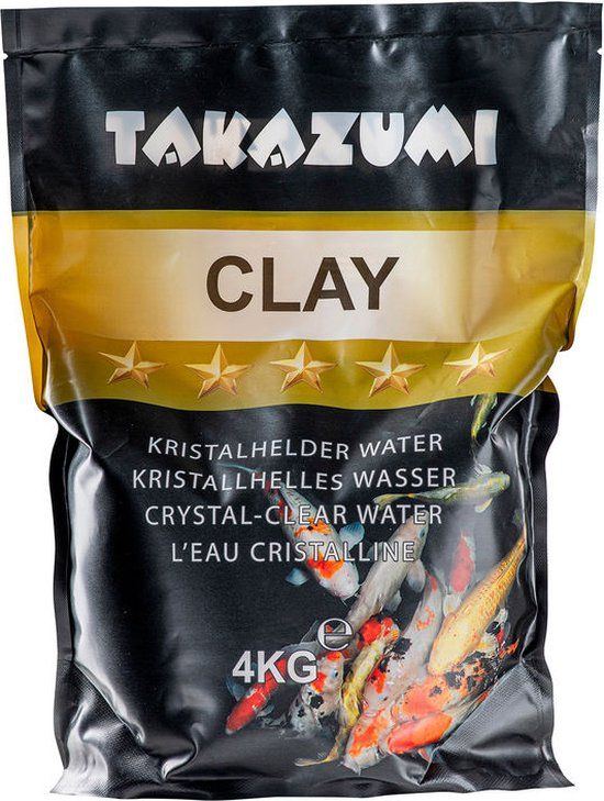 Takazumi Clay - 4 kg Klei voor in de vijver