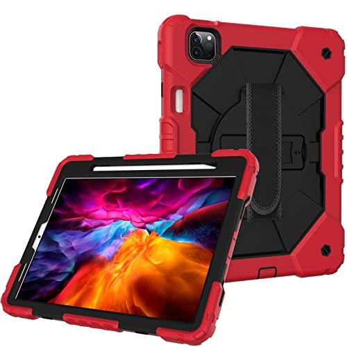 Cancan iPad 9.7 hoesje (model 2018/2017, 6e/5e generatie) / - / - / Rood Zwart