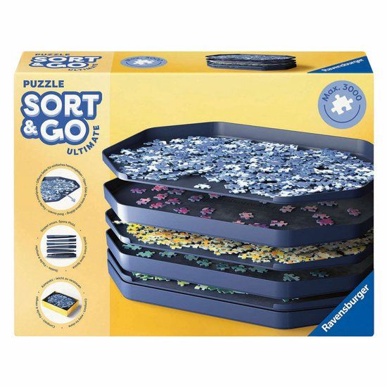 Ravensburger Puzzel Sorteerset Premium - Puzzel Organizer - 6-delig