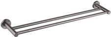 Adema Rise Dubbele Handdoekrek - 60 cm - Brushed Hard Graphite