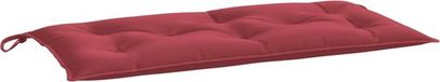 vidaXL Tuinbankkussen 110x50x7 cm oxford stof wijnrood